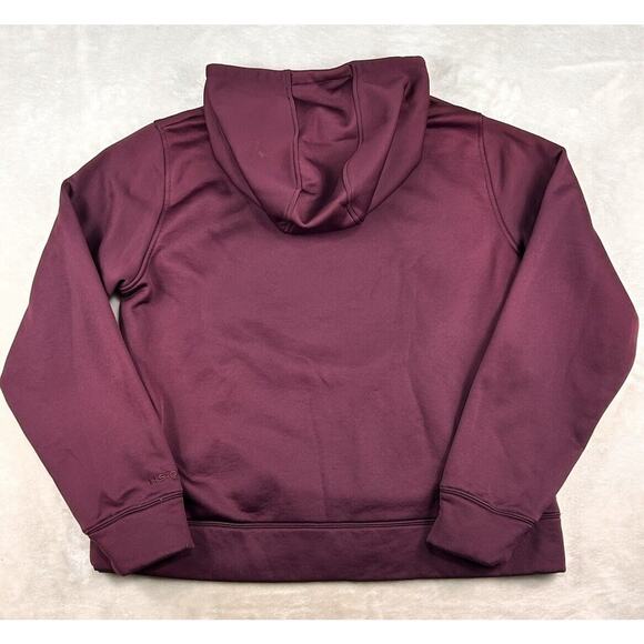 Under Armour Hoodie Women's 2XL XXL Storm Purple Camo Pullover Sweatshirt Fleece - Picture 2 of 8